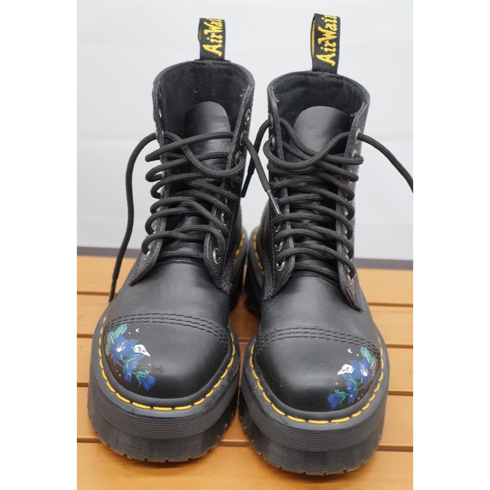Dr. Martens Sinclair Mystic Floral Leather Platform Boots Women’s 5 - Picture 6 of 11